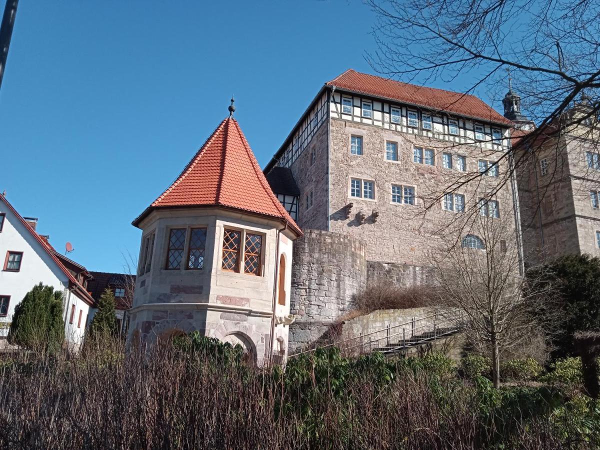 Hotel & Restaurant Zum Adlersberg Schleusingen エクステリア 写真